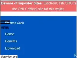 Sites similar to electroncash.org
