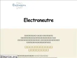 Sites similar to electroneutre.com