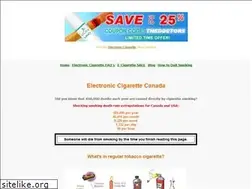 Sites similar to electronic-cigarette.ca