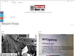 Sites similar to electronic-illusions.be