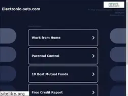 Sites similar to electronic-sets.com