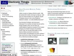 Sites similar to electronic-thingks.de