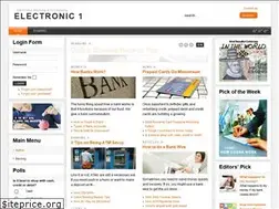 Sites similar to electronic1.com