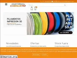Sites similar to electronicacaballero.com
