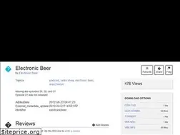 Sites similar to electronicbeer.com