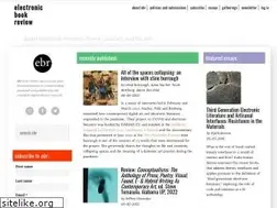 Sites similar to electronicbookreview.com