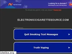 Sites similar to electroniccigarettesource.com