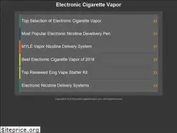 Sites similar to electroniccigarettevapor.com