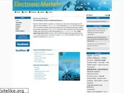 Sites similar to electronicmarkets.org