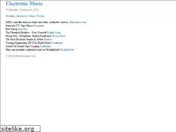 Sites similar to electronicmusic.com