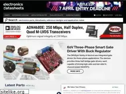 Sites similar to electronicsdatasheets.com