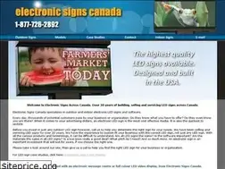 Sites similar to electronicsigns.ca