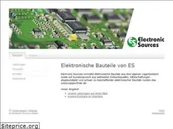 Sites similar to electronicsources.de
