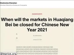 Sites similar to electronicsshenzhen.com