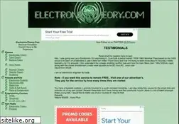 Sites similar to electronicstheory.com