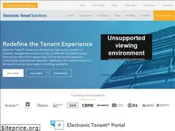 Sites similar to electronictenant.com