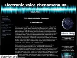 Sites similar to electronicvoicephenomena.co.uk