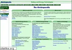 Sites similar to electropaedia.com