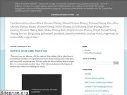 Sites similar to electroplating-process.blogspot.com