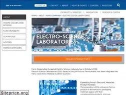 Sites similar to electroscience.com