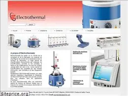 Sites similar to electrothermal.fr