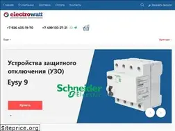 Sites similar to electrowatt.ru