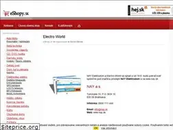Sites similar to electroworld.eshopy.sk