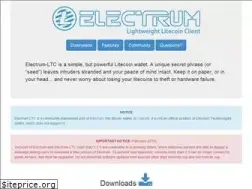 Sites similar to electrum-ltc.org