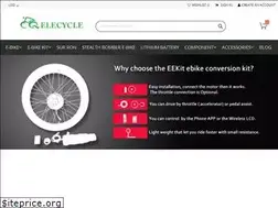 Sites similar to elecycles.com