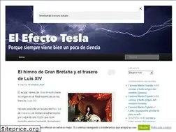 Sites similar to elefectotesla.com