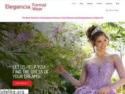 Sites similar to eleganciaformalwear.com