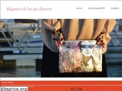 Sites similar to elegantealaparquediscreta.com