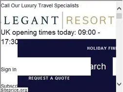 Sites similar to elegantresorts.co.uk