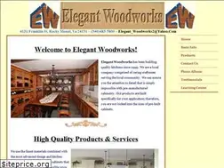 Sites similar to elegantwoodworksinc.com