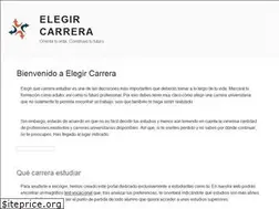 Sites similar to elegircarrera.net