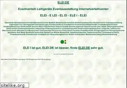 Sites similar to elei.de