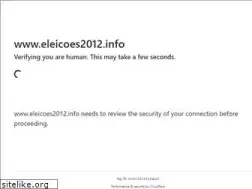 Sites similar to eleicoes2012.info