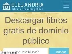 Sites similar to elejandria.com