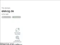 Sites similar to elekcig.de