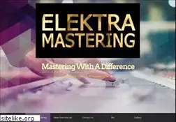 Sites similar to elektramastering.com