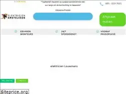Sites similar to elektricien-amstelveen.nu