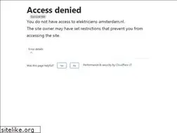 Sites similar to elektriciens-amsterdam.nl
