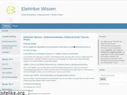 Sites similar to elektriker-wissen.de