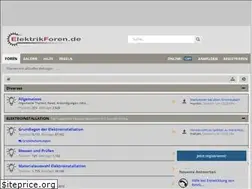 Sites similar to elektrikforen.de
