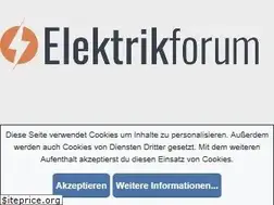 Sites similar to elektrikforum.de