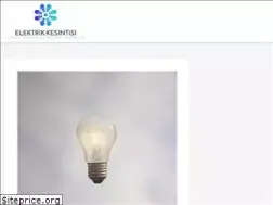 Sites similar to elektrikkesintisi.com