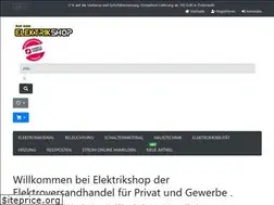 Sites similar to elektrikshop.at