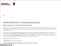 Sites similar to elektrische-zigarettenstopfmaschine-versand.de