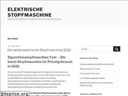 Sites similar to elektrischestopfmaschine.com