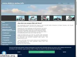 Sites similar to elektro-autos.info